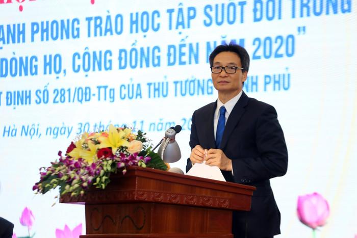 Phó Thủ tướng Vũ Đức Đam phát biểu tại Hội nghị. Ảnh: VGP Phó Thủ tướng Vũ Đức Đam phát biểu tại Hội nghị. Ảnh: VGP