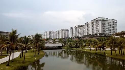 Một góc khu đô thị Sa La. (Ảnh: H.L)