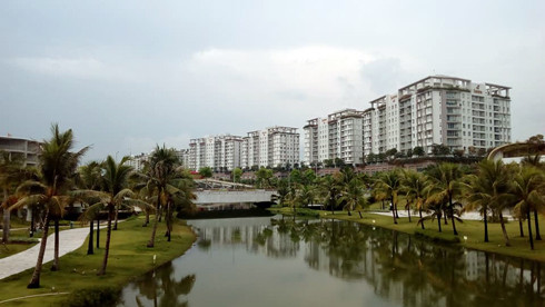 Một góc khu đô thị Sa La. (Ảnh: H.L) Một góc khu đô thị Sa La. (Ảnh: H.L)