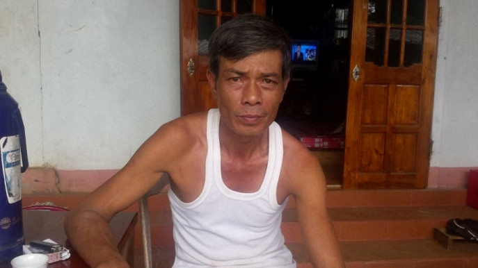 Ông Nguyễn Văn Nam an tâm việc học của con hơn nhờ có “tiếng kẻng khuyến học”. Ảnh: B.S Ông Nguyễn Văn Nam an tâm việc học của con hơn nhờ có “tiếng kẻng khuyến học”. Ảnh: B.S