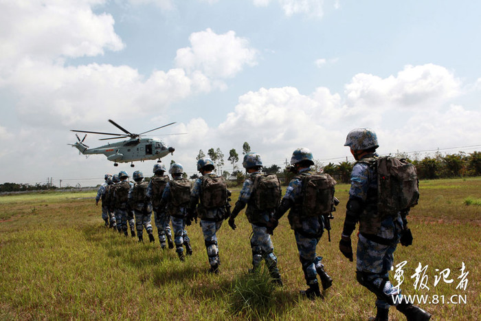 Hành quân huấn luyện đổ bộ đường không Hành quân huấn luyện đổ bộ đường không