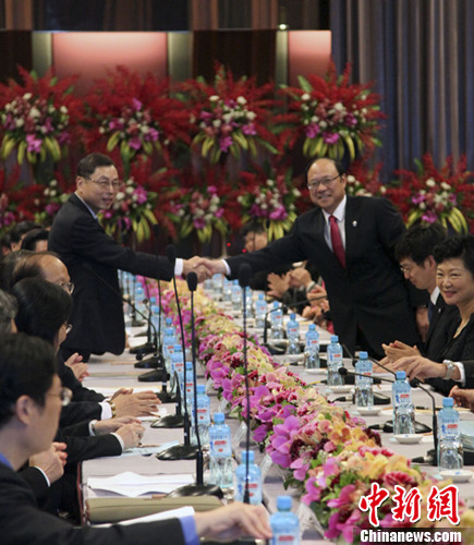 Quan hệ hai bờ eo biển Đài Loan có nhiều cải thiện sau khi ông Mã Anh Cửu lên cầm quyền Quan hệ hai bờ eo biển Đài Loan có nhiều cải thiện sau khi ông Mã Anh Cửu lên cầm quyền