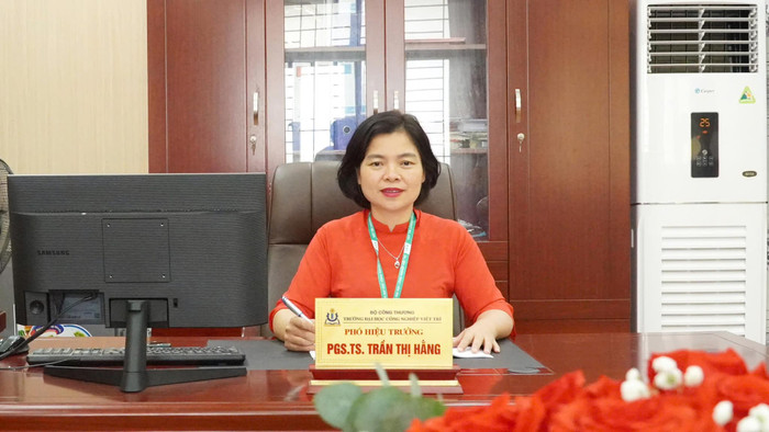 Phó giáo sư, Tiến sĩ Trần Thị Hằng - Phó Hiệu trưởng Trường Đại học Công nghiệp Việt Trì (Phú Thọ). Ảnh: NTCC 467427274_940097291500339_7272737775706132674_n.jpg