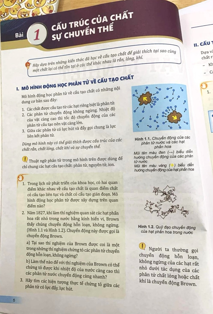 Kiến thức trong sách Vật lý không chỉ giải thích các khái niệm cơ bản mà còn mở rộng và khai thác sâu các hiện tượng vật lý liên quan. Ảnh: Đào Hiền gdvn_vly12.jpg