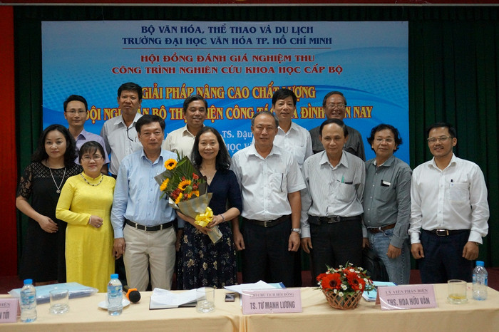 Trường Đại học Văn hóa Thành phố Hồ Chí Minh tích cực khuyến khích, hỗ trợ giảng viên nâng cao trình độ. Ảnh: website nhà trường văn hoá.jpg