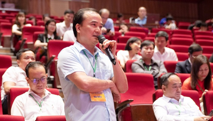 Tiến sĩ Nguyễn Minh Anh Tuấn – Hiệu trưởng Trường Đại học Tân Trào. Ảnh: HLU 0f1a4026-1160.jpg