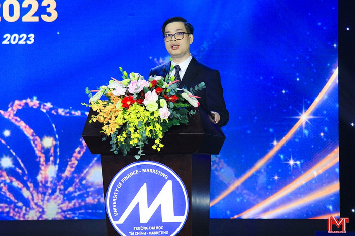 Phó giáo sư, Tiến sĩ Phạm Tiến Đạt - Hiệu trưởng Trường Đại học Tài chính - Marketing. Ảnh: website nhà trường 66083ng-nha-truongHDD_HT.jpg