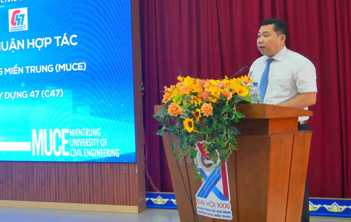 Tiến sĩ Lê Đức Thường - Phó Hiệu trưởng Trường Đại học Xây dựng Miền Trung. Ảnh: website nhà trường 471499328_1122691413190466_3053370064102093678_n.jpg