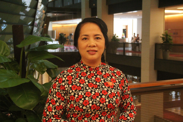Đại biểu Trần Kim Yến. Ảnh: N.P Đại biểu Trần Kim Yến. Ảnh: N.P