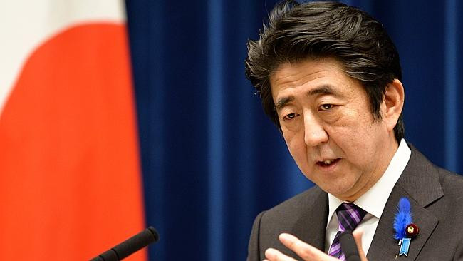 Thủ tướng Nhật Bản Shinzo Abe. Thủ tướng Nhật Bản Shinzo Abe.
