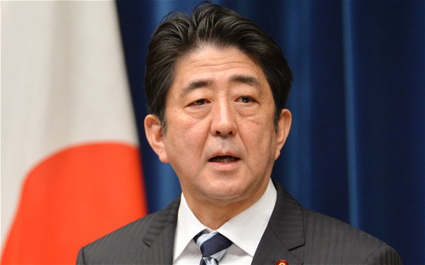 Thủ tướng Nhật Bản Shinzo Abe.