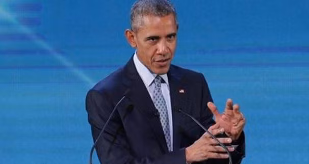 Tổng thống Mỹ Barak Obama đang ca ngợi TPP trên diễn đàn APEC tại Philippines tháng 11/2015. Ảnh: AP.