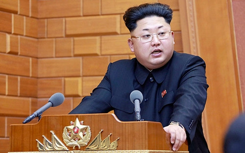 Chủ tịch CHDCND Triều Tiên Kim Jong-un, ảnh: KCNA.