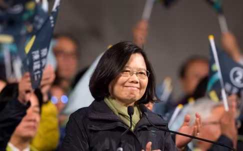 Bà Thái Anh Văn, tân lãnh đạo tối cao đảo Đài Loan, ảnh: SCMP.