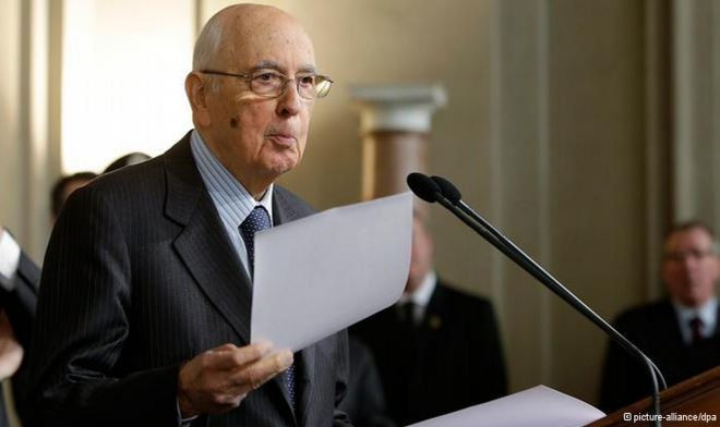 Cựu Tổng thống Italia Giorgio Napolitano. Ảnh: Aliance/DPA. Cựu Tổng thống Italia Giorgio Napolitano. Ảnh: Aliance/DPA.