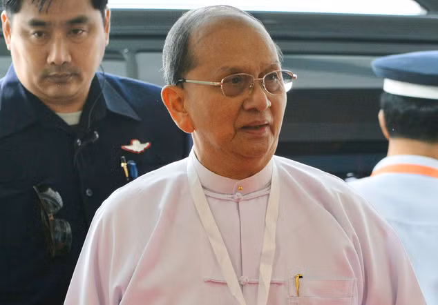 Tổng thống Myanmar Thein Sein, ảnh: Daily Mail. Tổng thống Myanmar Thein Sein, ảnh: Daily Mail.