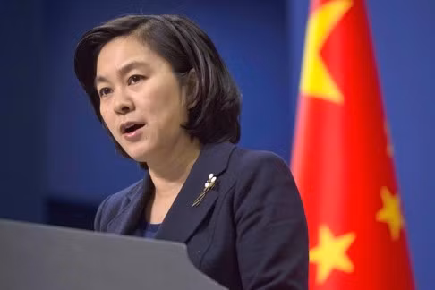 Bà Hoa Xuân Oánh, người phát ngôn Bộ Ngoại giao Trung Quốc.