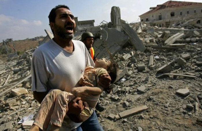 Dân Li-băng lầm than vì khói lửa chiến tranh, xung đột. Ảnh: al-akhbar.com.