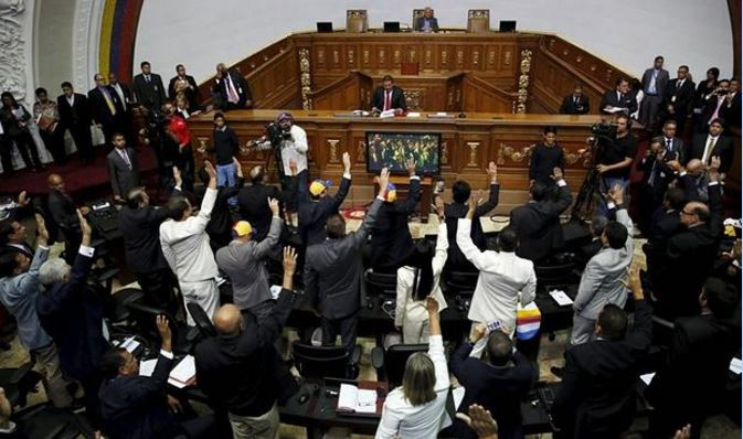 Quốc hội Vnezuela giờ đã nằm dưới sự kiểm soát của phe đối lập. Ảnh: Reuters. Quốc hội Vnezuela giờ đã nằm dưới sự kiểm soát của phe đối lập. Ảnh: Reuters.