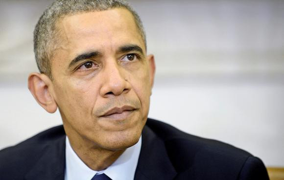 Tổng thống Mỹ Barack Obama, ảnh: Kyodo. Tổng thống Mỹ Barack Obama, ảnh: Kyodo.