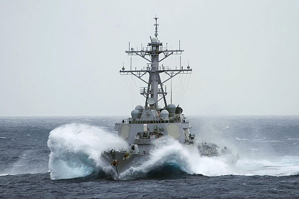 Tàu khu trục USS Curtis Wilbur, ảnh: Military.com. Tàu khu trục USS Curtis Wilbur, ảnh: Military.com.