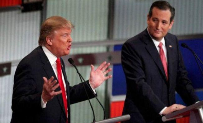 Donald Trump và đối thủ đáng gờm Ted Cruz. Ảnh: Reuters. Donald Trump và đối thủ đáng gờm Ted Cruz. Ảnh: Reuters.