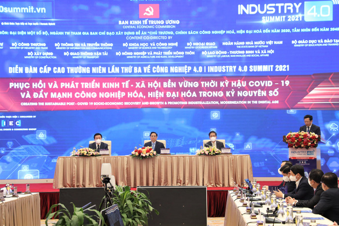 Quang cảnh Diễn đàn Cấp cao thường niên lần thứ ba về Công nghiệp 4.0. Ảnh: BTC
