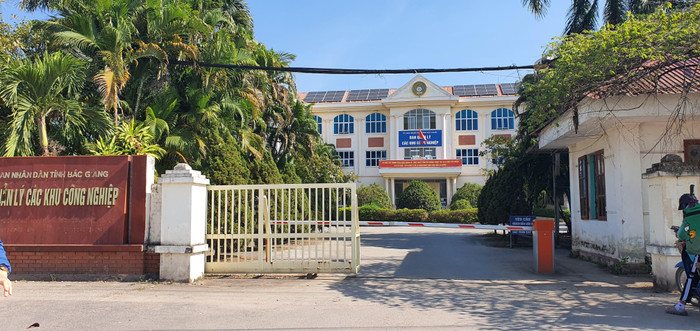 Ban Quản lý các khu công nghiệp Bắc Giang mong muốn sự việc được xử lý đúng pháp luật. Ảnh: LC