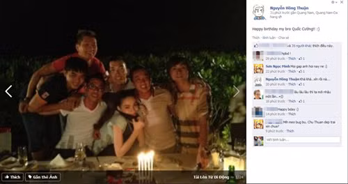 Bức ảnh được Nguyễn Hồng Thuận đăng trên trang cá nhân Bức ảnh được Nguyễn Hồng Thuận đăng trên trang cá nhân