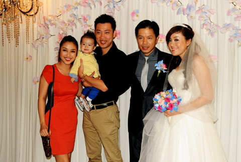 Vợ chồng diễn viên Ốc Thanh Vân Vợ chồng diễn viên Ốc Thanh Vân