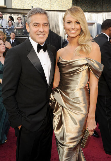 George Clooney và bạn gái Stacy Keibler George Clooney và bạn gái Stacy Keibler