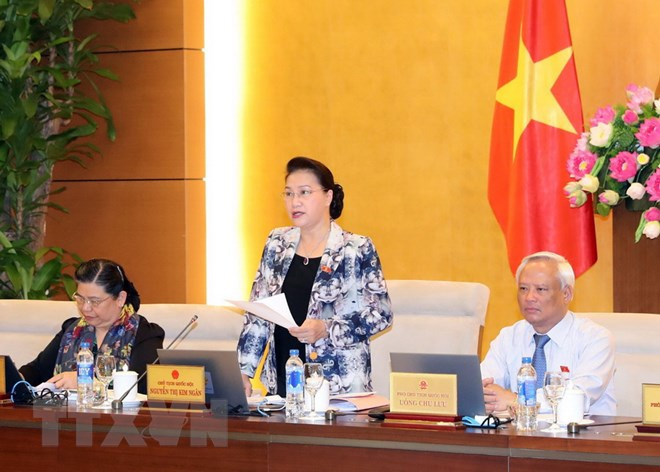 Phiên họp thứ 26 của Ủy ban Thường vụ Quốc hội sẽ cho ý kiến về nhiều nội dung quan trọng. (Ảnh tư liệu: TTXVN) Phiên họp thứ 26 của Ủy ban Thường vụ Quốc hội sẽ cho ý kiến về nhiều nội dung quan trọng. (Ảnh tư liệu: TTXVN)
