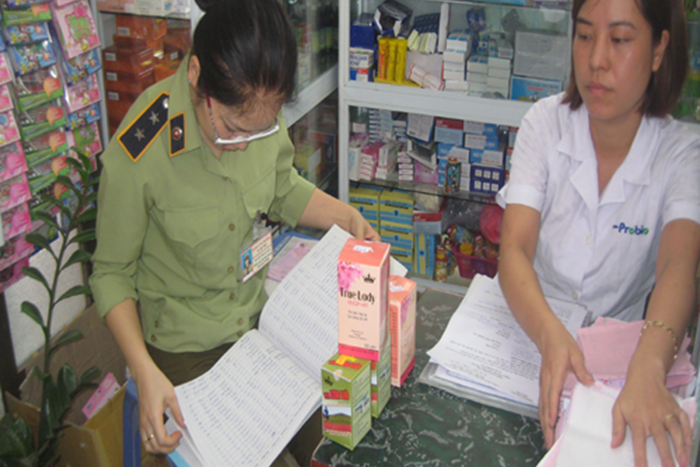 Cơ quan quản lý kiểm tra. (Ảnh: Lao động)