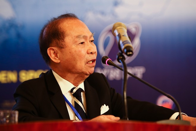 Giáo sư Nguyễn Mạnh Hùng. Ảnh: baodoi.com / Hải An. Giáo sư Nguyễn Mạnh Hùng. Ảnh: baodoi.com / Hải An.