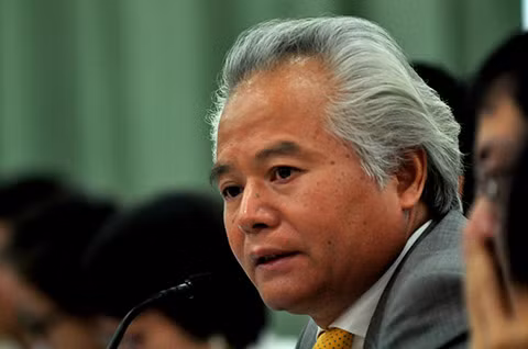 Ông Ngô Sĩ Tồn, Viện trưởng Viện Nghiên cứu Biển Đông do Trung Quốc thành lập ở Hải Nam thường xuyên lãnh nhiệm vụ giao lưu, tham dự hội thảo và tuyên truyền cho lập trường của Trung Quốc ở nước ngoài. Ảnh: pinoyweekly.org.