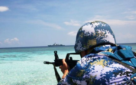 Lính Trung Quốc tham gia một cuộc tập trận ở Biển Đông, hình minh họa. Ảnh: SCMP. Lính Trung Quốc tham gia một cuộc tập trận ở Biển Đông, hình minh họa. Ảnh: SCMP.