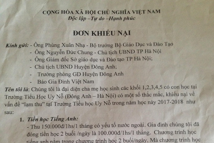 Những lá đơn thế này liệu có làm các hiệu trưởng khác "chùn" tay? (Ảnh: Lại Cường) Những lá đơn thế này liệu có làm các hiệu trưởng khác "chùn" tay? (Ảnh: Lại Cường)