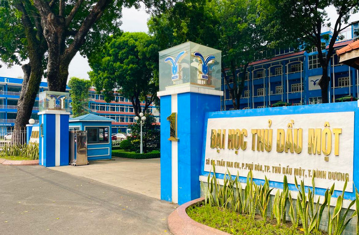 Trường Đại học Thủ Dầu Một. Ảnh: Thủy Tiên GDVN-thudaumot.jpg