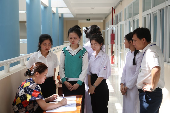 Thí sinh làm thủ tục dự thi năng khiếu, ngành Giáo dục mầm non Trường Đại học Phú Yên. Ảnh: website nhà trường Thí sinh làm thủ tục dự thi năng khiếu, ngành Giáo dục mầm non Trường Đại học Phú Yên. Ảnh: website nhà trường