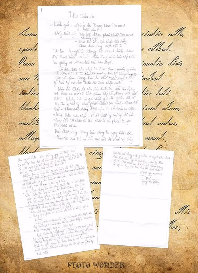 Hạnh phúc của người vợ trẻ được gửi gắm trong bức thư tay đầy ý nghĩa. (Ảnh: BVE) Hạnh phúc của người vợ trẻ được gửi gắm trong bức thư tay đầy ý nghĩa. (Ảnh: BVE)