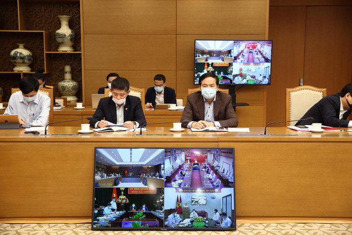 Quang cảnh cuộc họp. Ảnh: baochinhphu.vn Quang cảnh cuộc họp. Ảnh: baochinhphu.vn