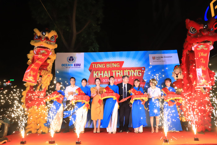 Lễ cắt băng khai trương Ocean Edu Mỹ Đình