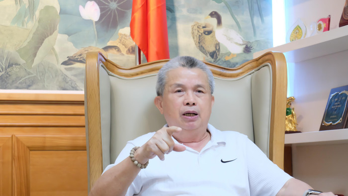 Phó Giáo sư- Tiến sĩ Trần Đáng Chủ tịch Hiệp hội Thực phẩm chức năng Việt Nam. Ảnh: LC Phó Giáo sư- Tiến sĩ Trần Đáng Chủ tịch Hiệp hội Thực phẩm chức năng Việt Nam. Ảnh: LC