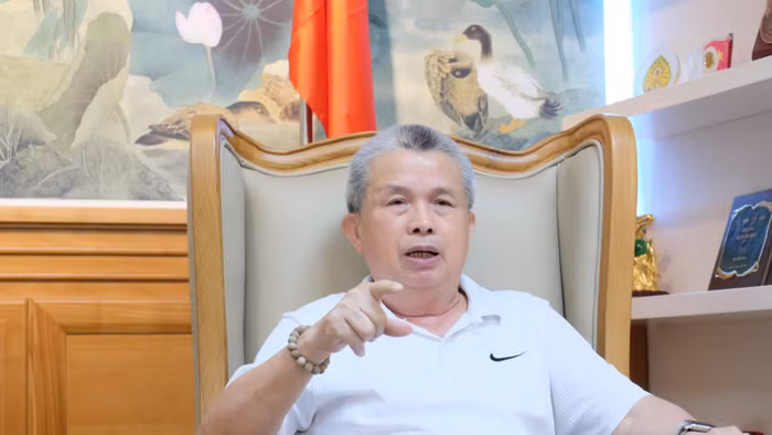Phó Giáo sư- Tiến sĩ Trần Đáng Chủ tịch Hiệp hội Thực phẩm chức năng Việt Nam. Ảnh: LC