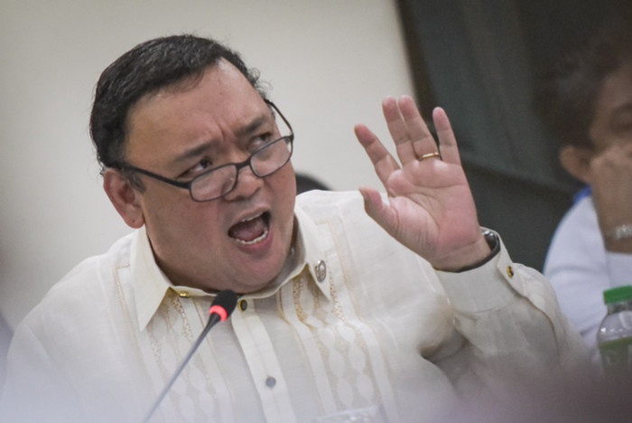 Người phát ngôn Phủ Tổng thống Philippines, Harry Roque, ảnh: Rappler. Người phát ngôn Phủ Tổng thống Philippines, Harry Roque, ảnh: Rappler.