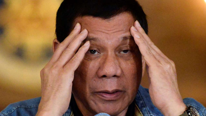 Tổng thống Philippines Rodrigo Duterte, ảnh: SCMP. Tổng thống Philippines Rodrigo Duterte, ảnh: SCMP.