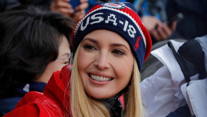 Ivanka Trump tại Thế vận hội Mùa Đông Pyeongchang, ảnh: Washington Examiner. Ivanka Trump tại Thế vận hội Mùa Đông Pyeongchang, ảnh: Washington Examiner.
