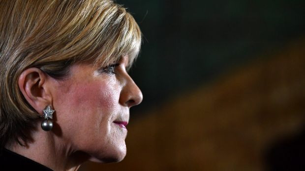 Ngoại trưởng Australia Julie Bishop, ảnh: Canberra Times. Ngoại trưởng Australia Julie Bishop, ảnh: Canberra Times.