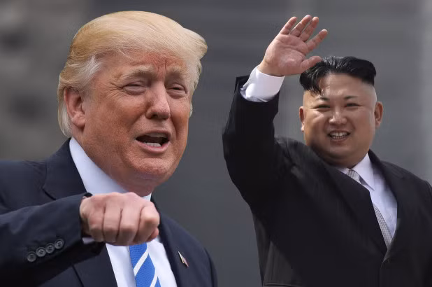 Tổng thống Hoa Kỳ Donald Trump và Chủ tịch Triều Tiên Kim Jong-un, ảnh: New York Post. Tổng thống Hoa Kỳ Donald Trump và Chủ tịch Triều Tiên Kim Jong-un, ảnh: New York Post.