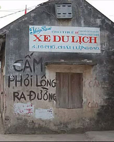 Khi đường làng làm sân phơi Khi đường làng làm sân phơi